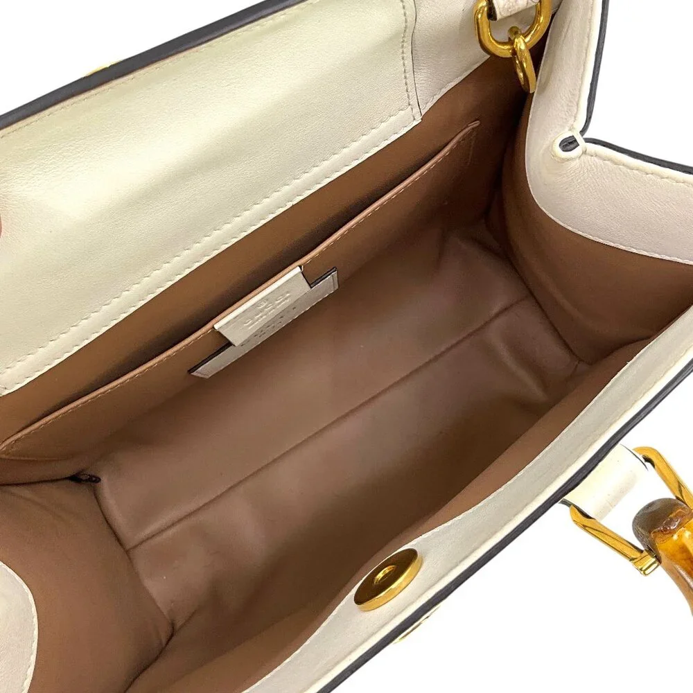 GUCCI Crocodile Himalaya Medium Diana Tote NEW - Picture 10 of 10